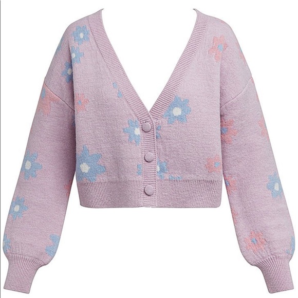 FOR LOVE & LEMONS Willow Floral Sweater - Picture 4 of 4